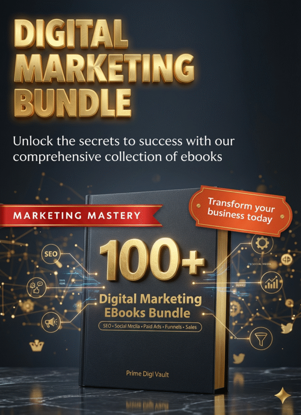 100+ Digital Marketing eBooks Bundle