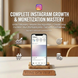 Complete Instagram Growth & Monetization Mastery Course (Beginner to Advanced)